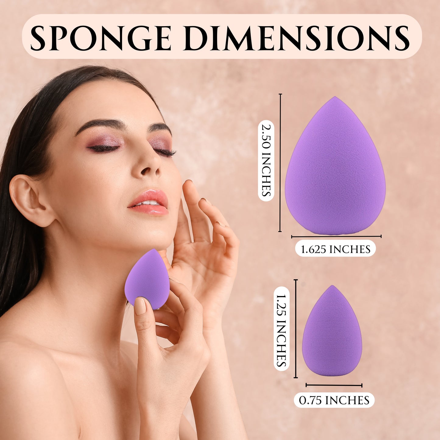 Makeup Brush Set – 40PCS Professional Makeup Brushes Set with Makeup Sponge & Powder Puffs, Premium Make Up Brush Set