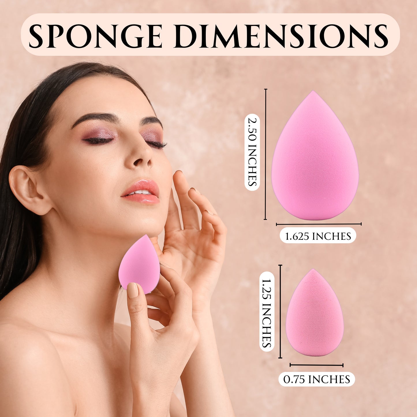 Makeup Brush Set – 40PCS Professional Makeup Brushes Set with Makeup Sponge & Powder Puffs, Premium Make Up Brush Set