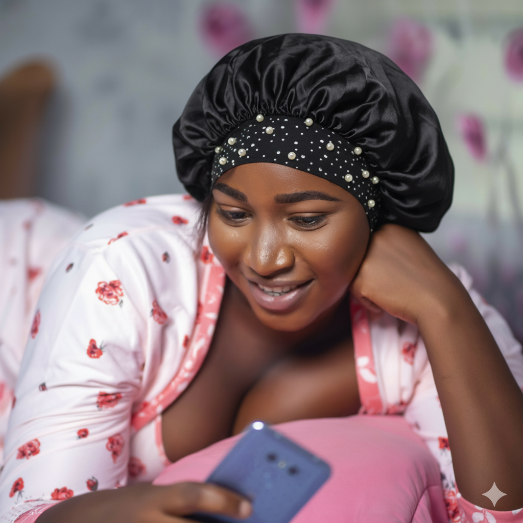 Glam Satin Sleep Bonnet