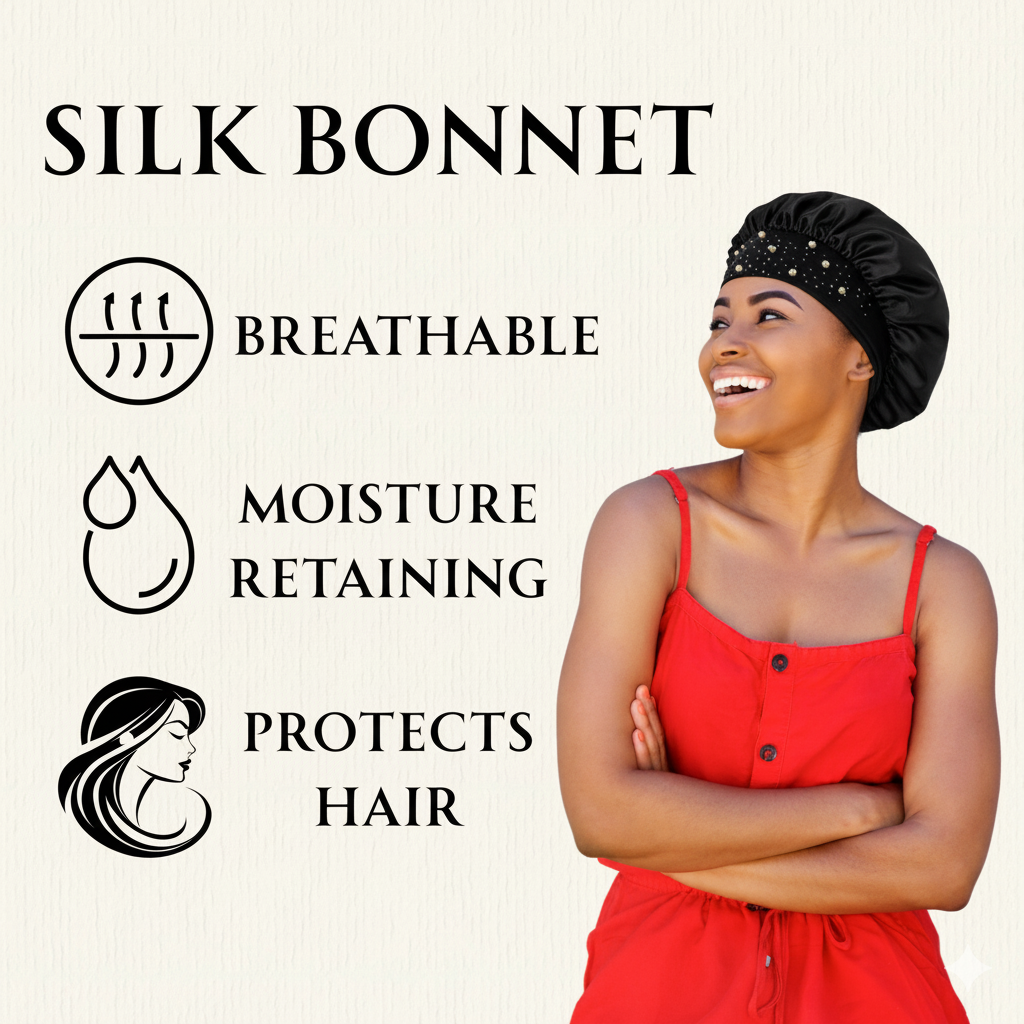 Glam Satin Sleep Bonnet