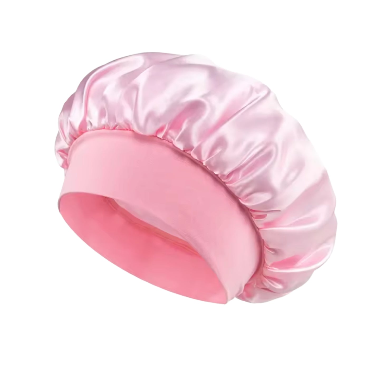 Satin Bonnet Silk Hair Bonnet for Sleeping, Sleep Bonnets for Women Large Wide Soft Band Sleep Cap for Curly Hair Braids