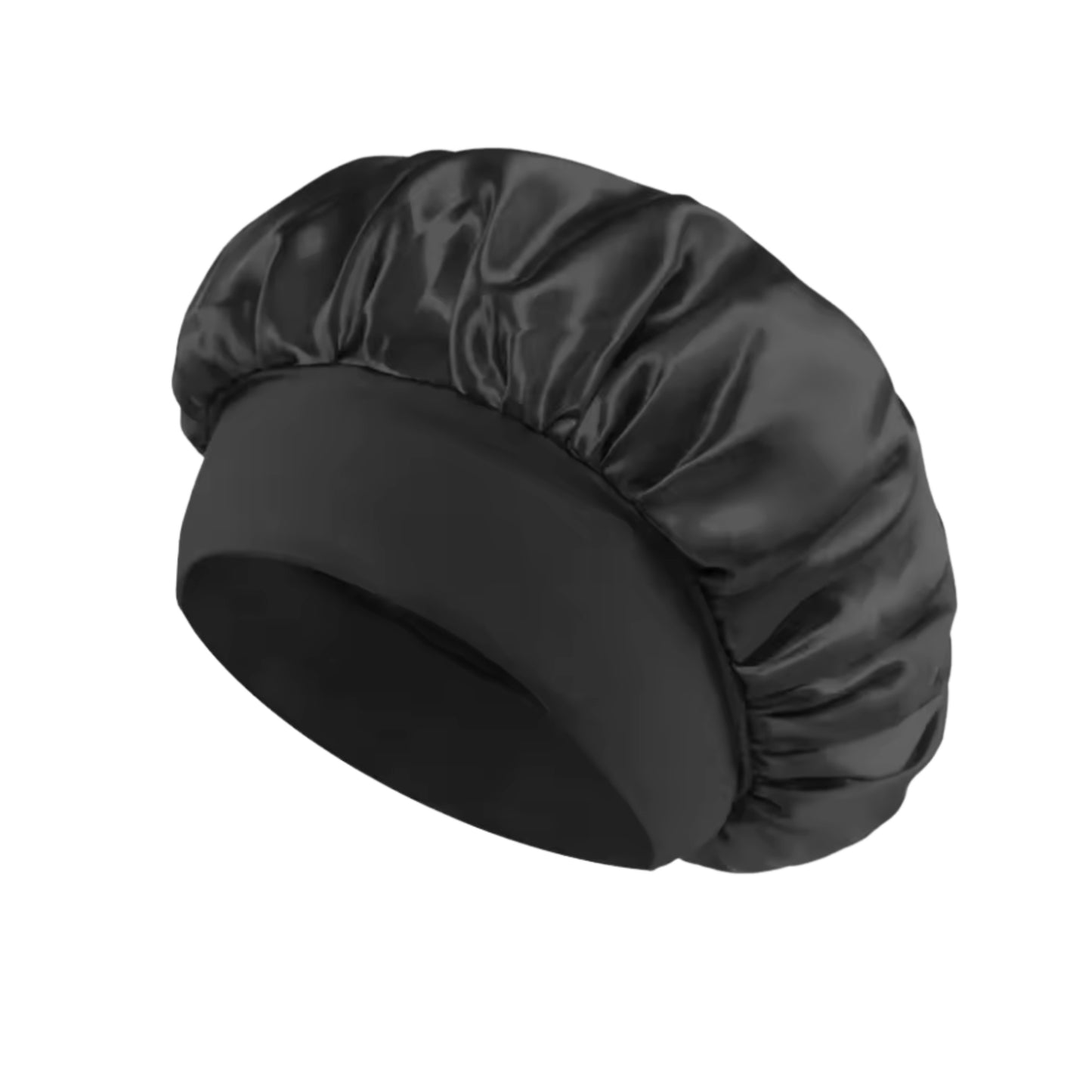 Satin Bonnet Silk Hair Bonnet for Sleeping, Sleep Bonnets for Women Large Wide Soft Band Sleep Cap for Curly Hair Braids