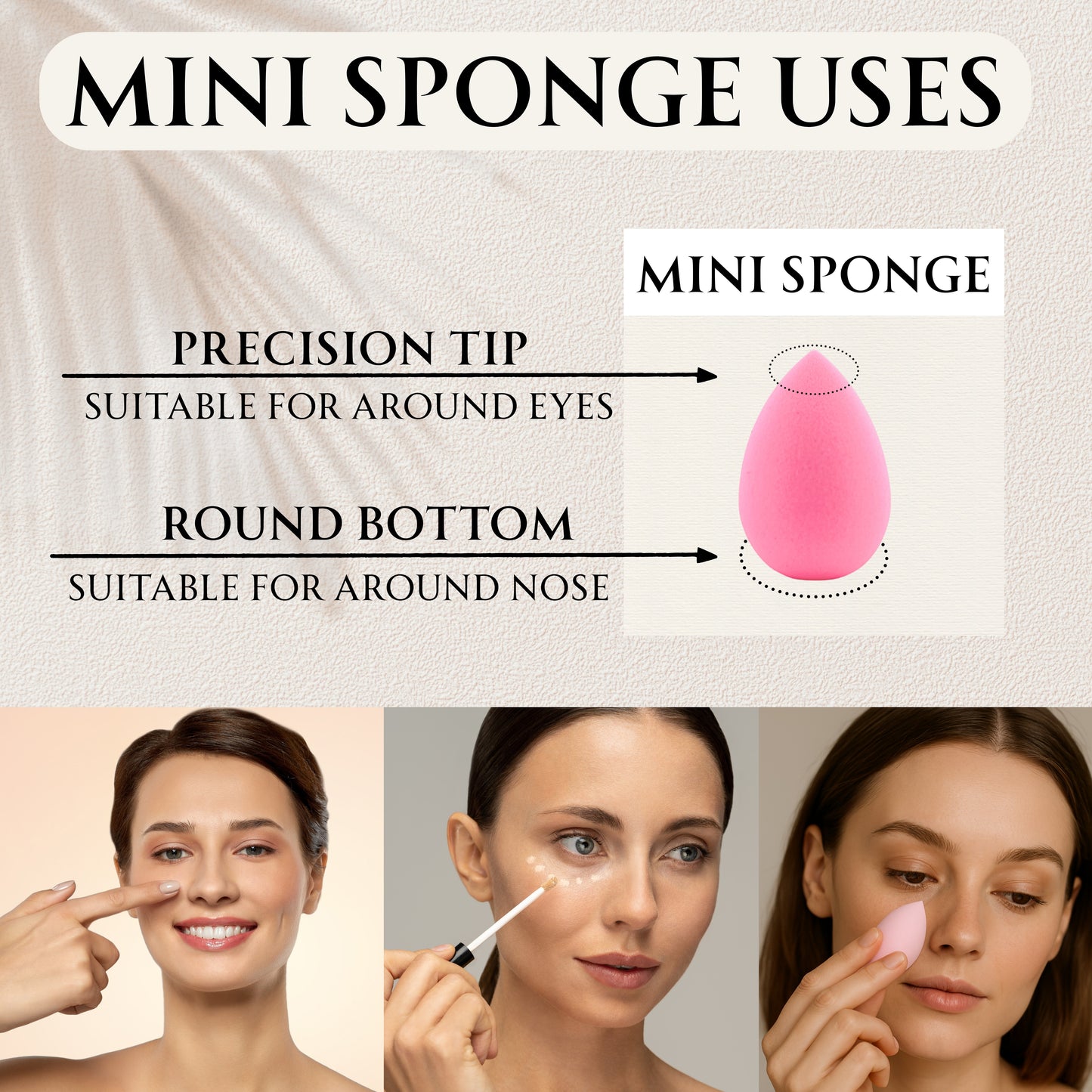 Makeup Brush Set – 40PCS Professional Makeup Brushes Set with Makeup Sponge & Powder Puffs, Premium Make Up Brush Set