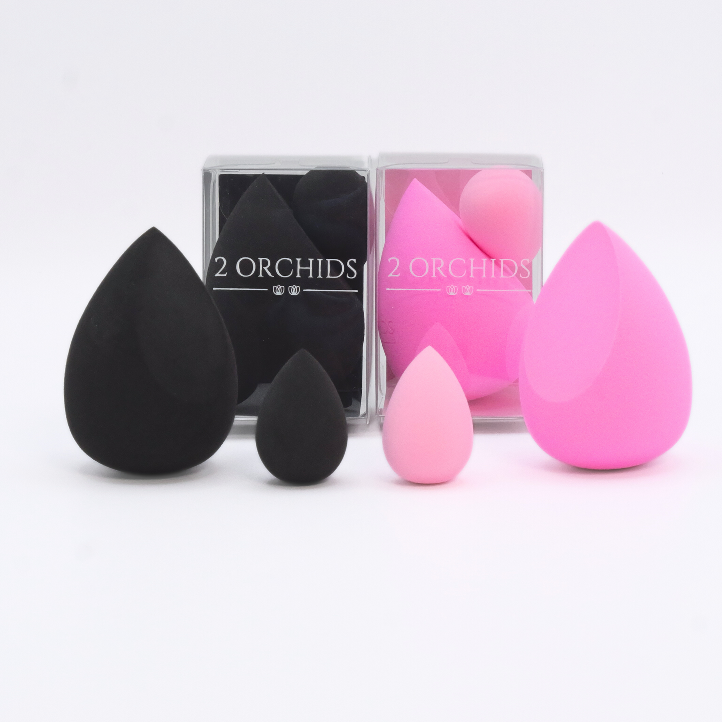 Makeup Sponges beauty blender black mini blenders blenders and applicators 2 Orchids