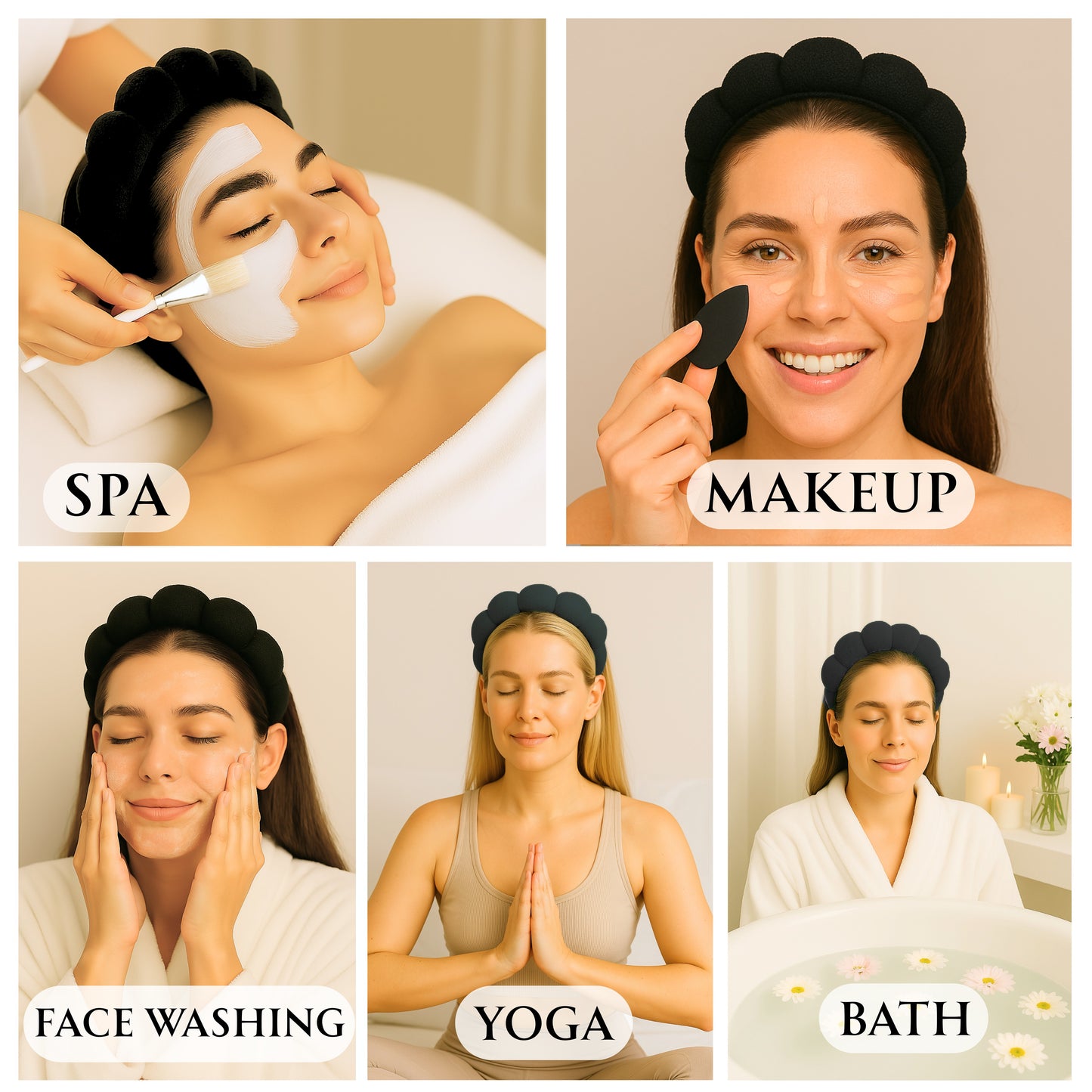 Spa Bubble Headband