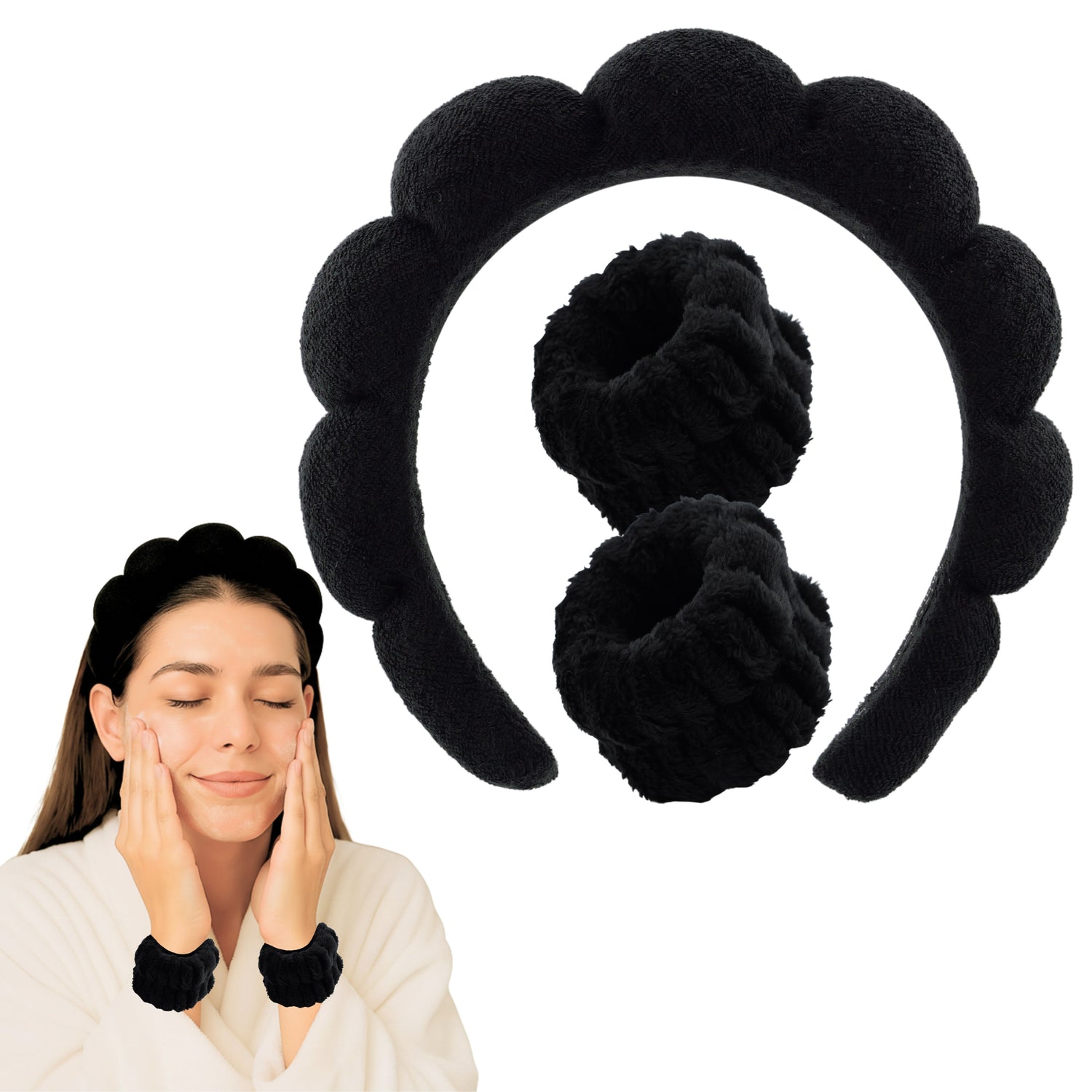 Spa Headband/Cuff Sets