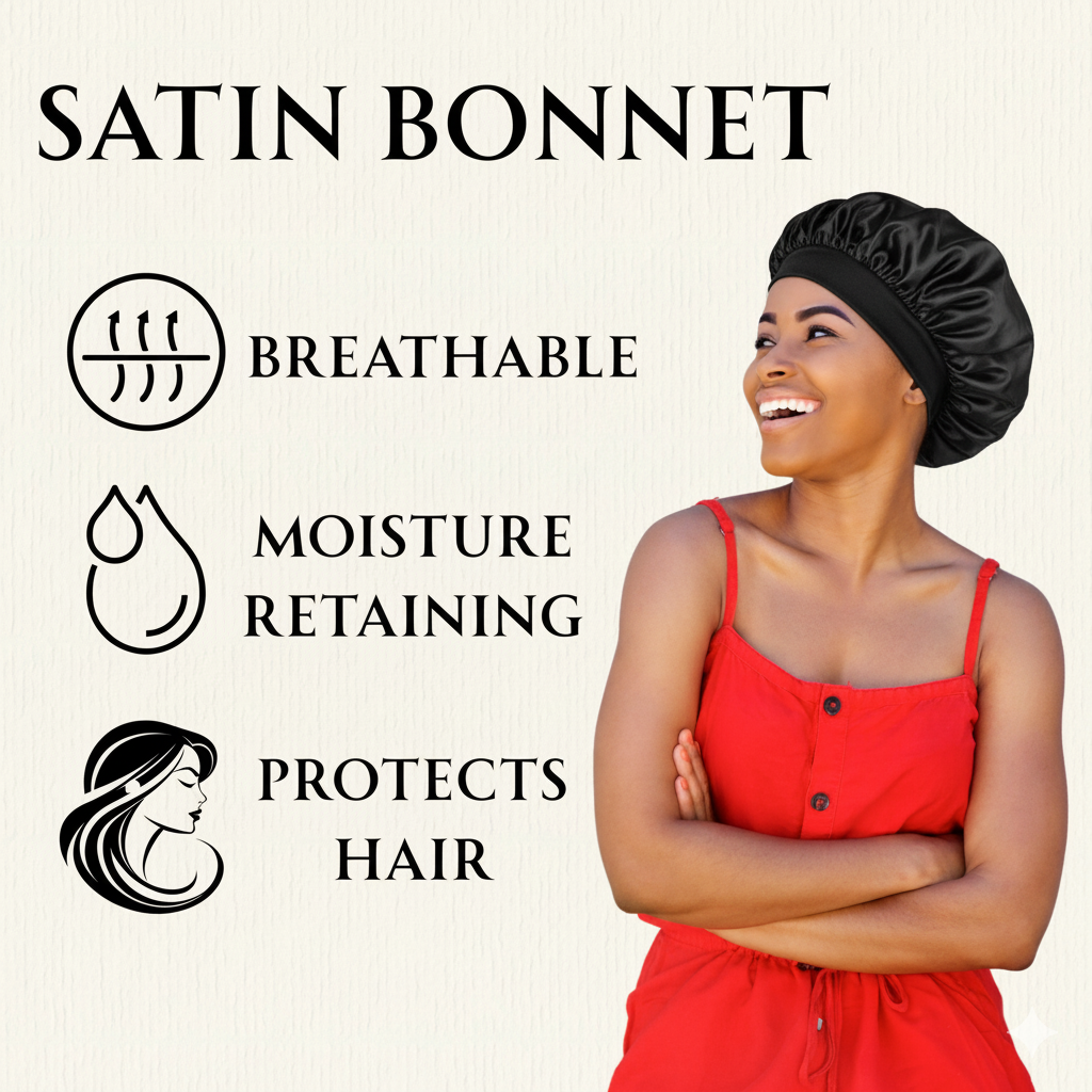 Satin Sleep Bonnets