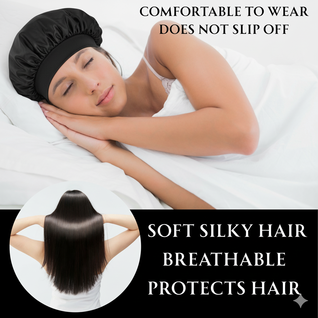Satin Sleep Bonnets