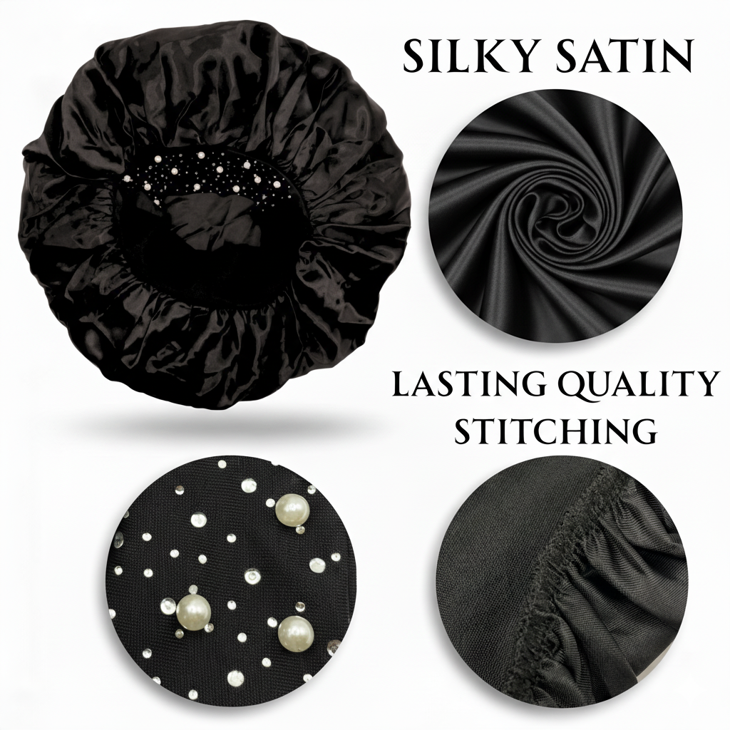 Glam Satin Sleep Bonnet