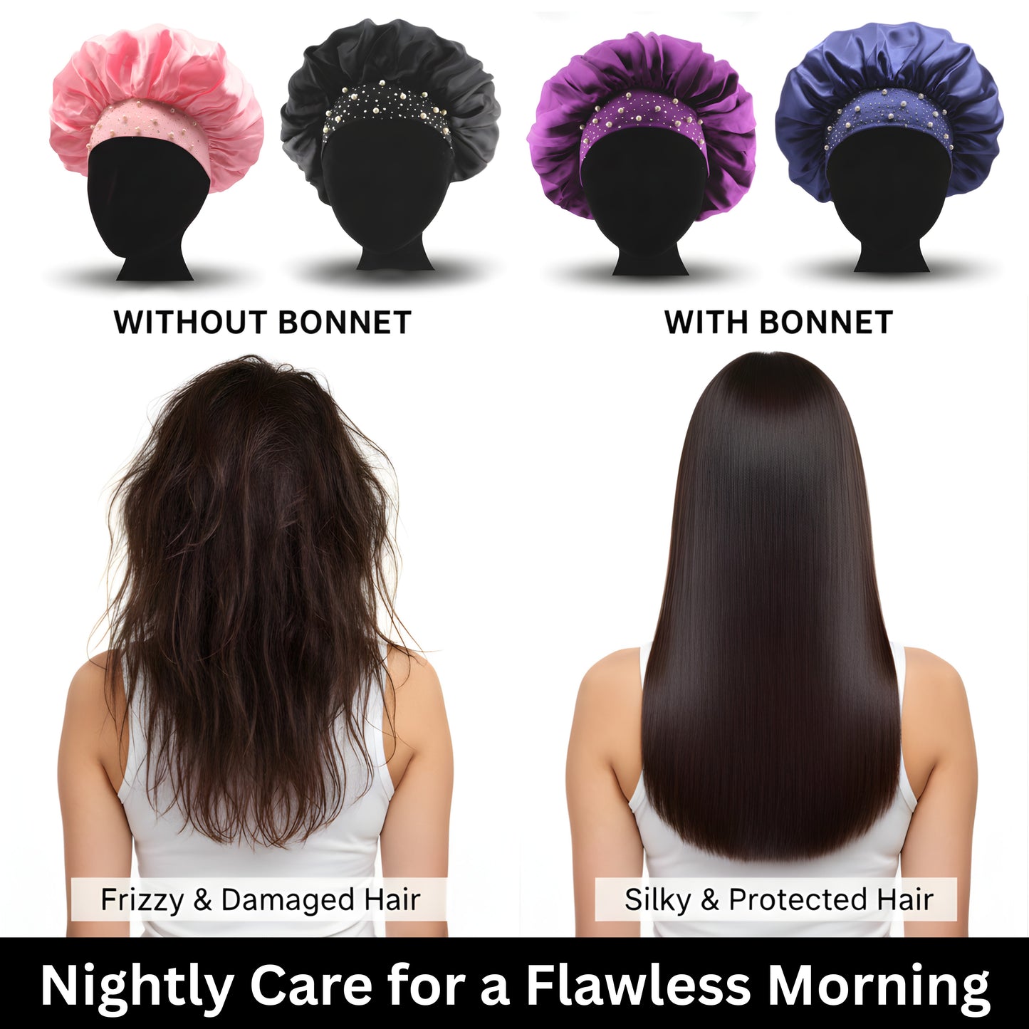 Glam Satin Sleep Bonnet