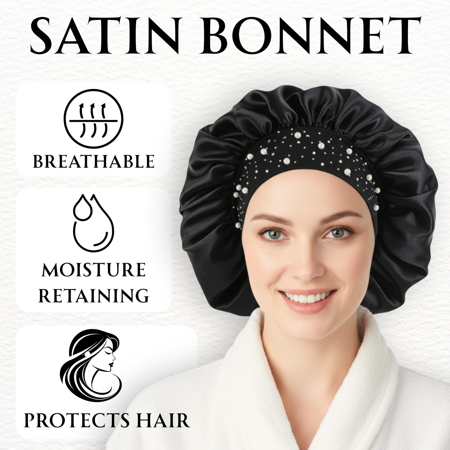 Glam Satin Sleep Bonnet