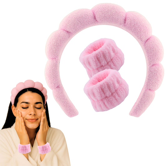 Spa Headbands/Cuff Sets