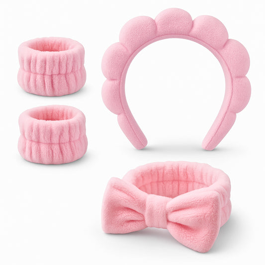 Spa Headband/ Wristband Sets