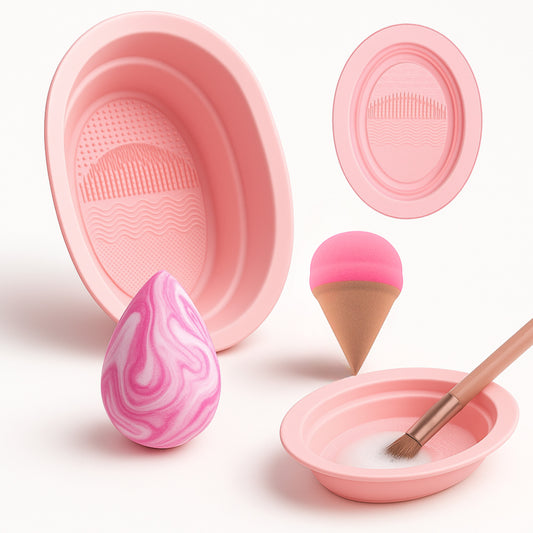 Makeup Brush Cleaner Bowl