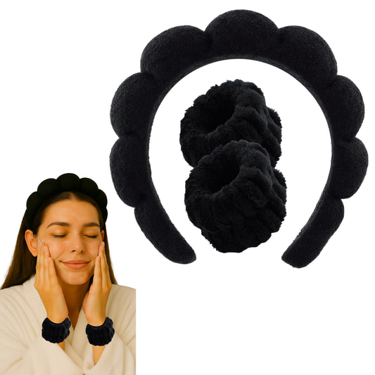 Spa Headband/Cuff Set